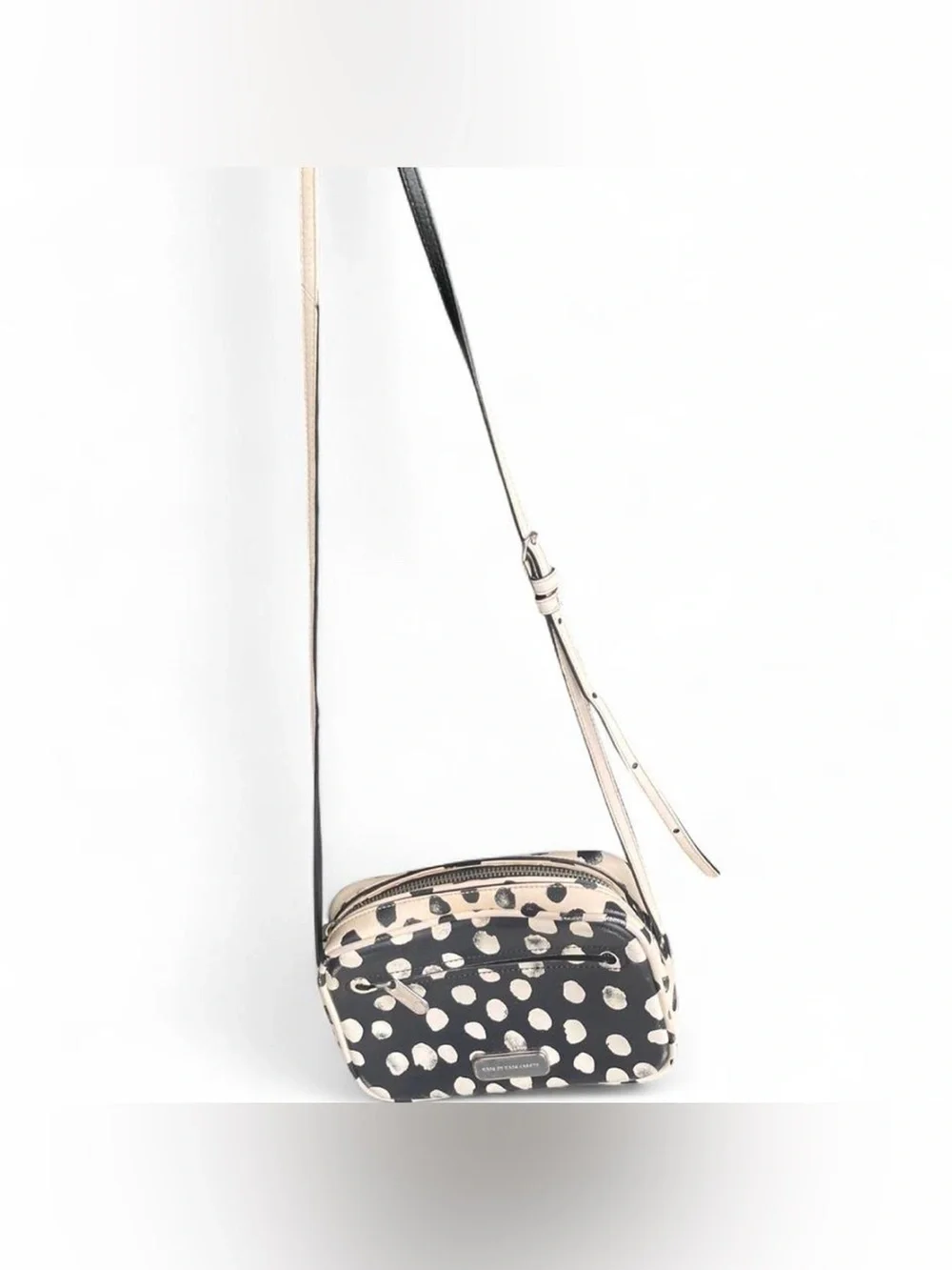 Marc by Marc Jacob’s black and white polka dot crossbody bag - Picture 3 of 4